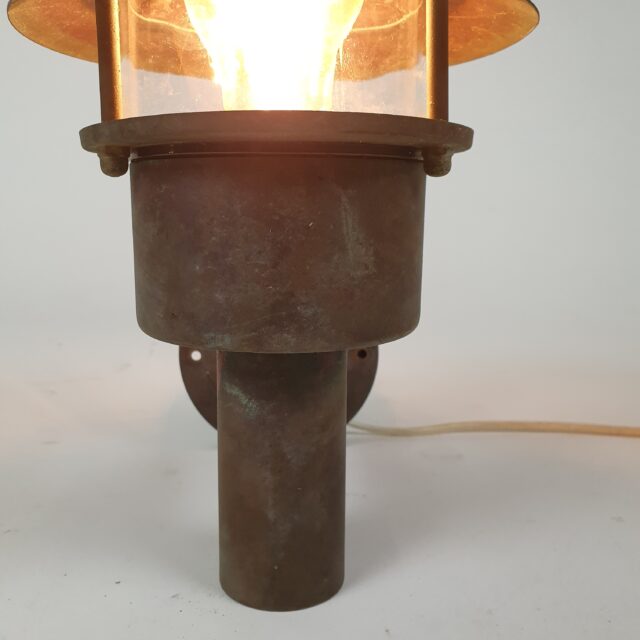 Danish copper lamp