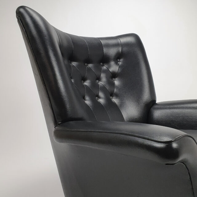 wingback lounge chair