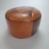Moroccan Leather Pouf, 1970