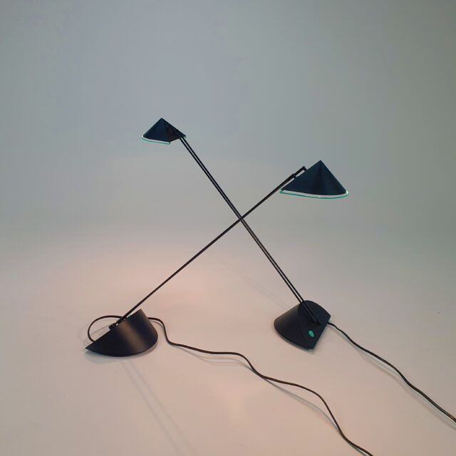 Dutch design lamps by designer Ad van Berlo for Indoor Amsterdam, 1980s