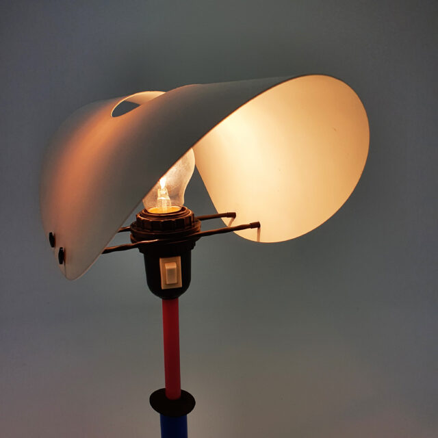 Unique Postmodern Table Lamp, 1980s