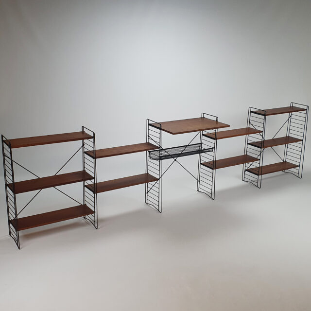 Rare Mid Century Free Standing Wall Unit by Tomado, 1960s