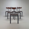 Set of 6 Postmodens Zeta Chairs by Harvink, 1980s