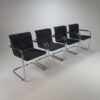 Set of 4 Cantilever Chairs in Tecta Style, 1970s