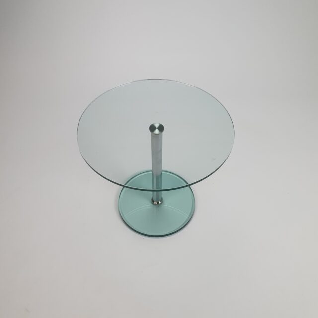 Postmodern Glass side table Metaform