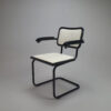 Marcel Breuer Cesca black and withe leather