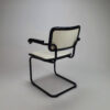 Marcel Breuer Cesca black and withe leather