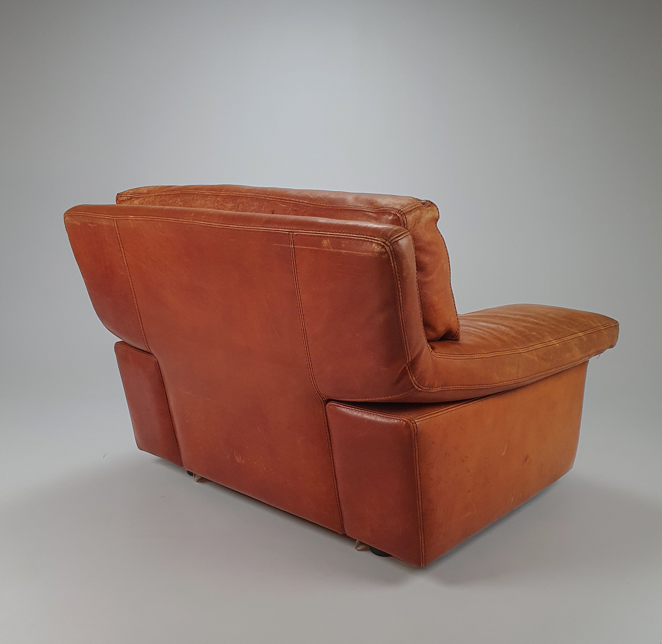 Roche Bubois leather lounge chair