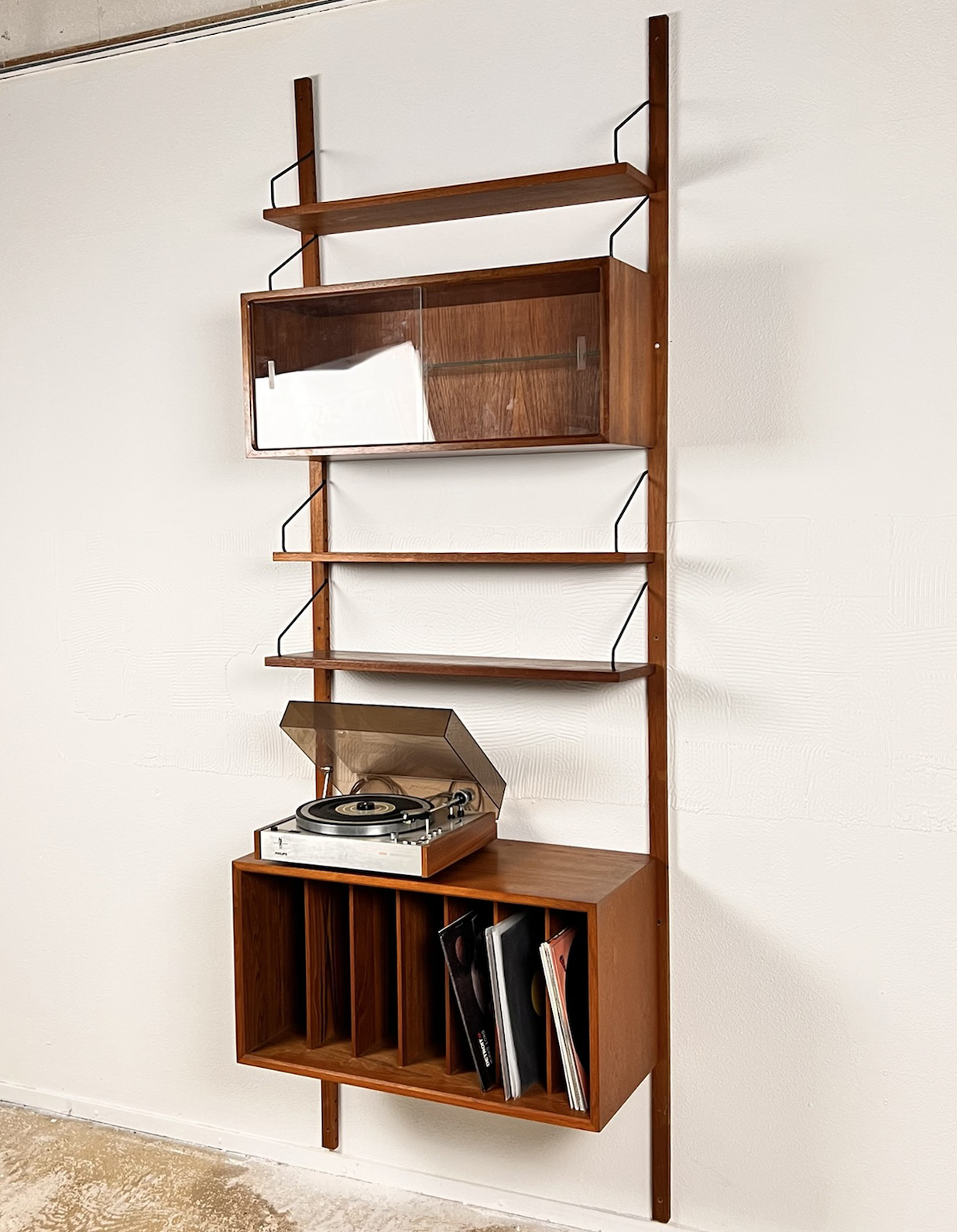 Mid Century Danish Wall Unit by Poul Cadovius, 1960s
