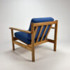 Midcentury Scandinavian Blonde Oak Lounge Chair, 1970s