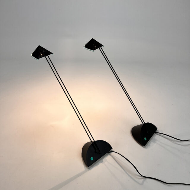 Dutch design Priola lamps by designer Ad van Berlo for Indoor Amsterdam, 1980s