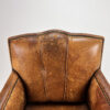 Vintage Sheep Leather Club Chair, 1970s