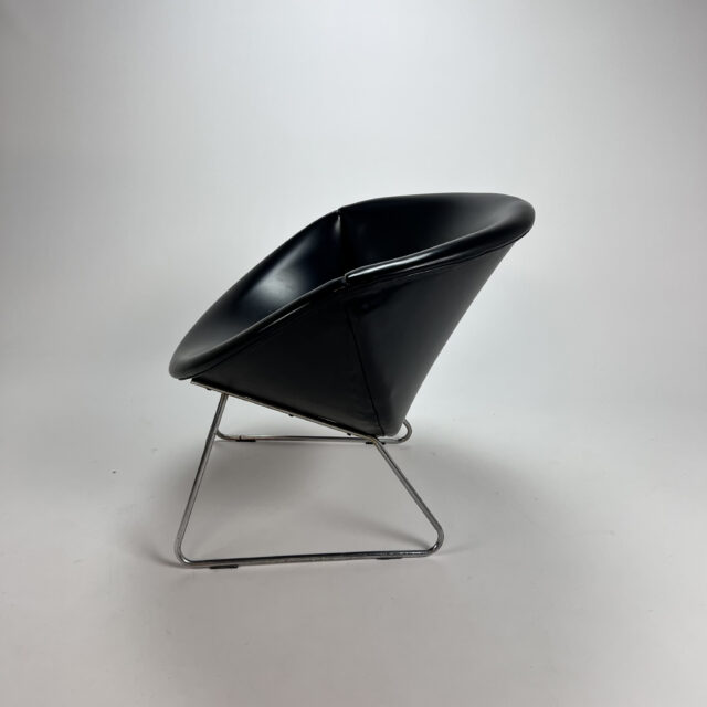 Mid Century Dutch Design TD15 chair by Rudolf Wolf for Rohe Noordwolde, 1960s