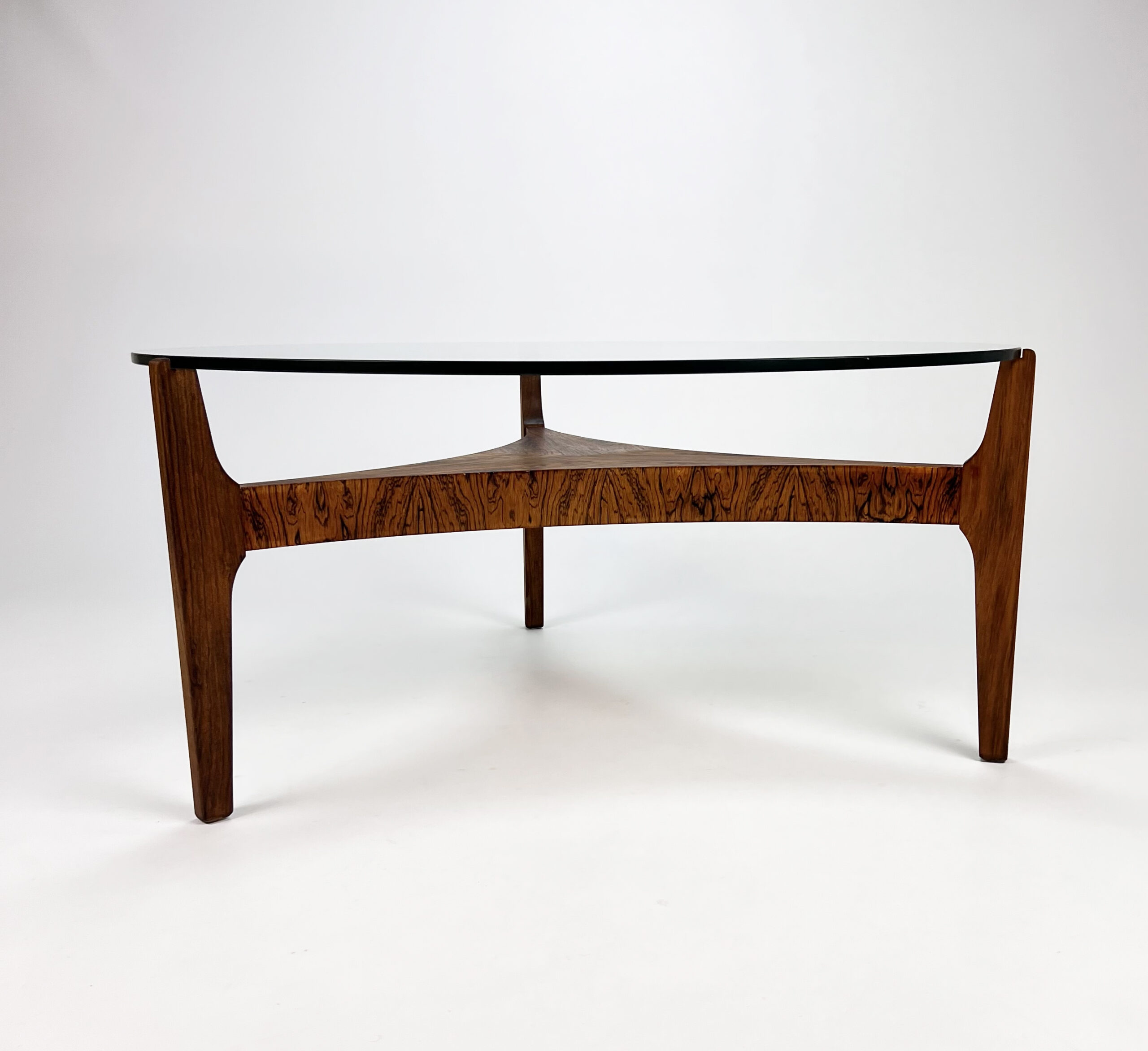 Mid Century Rosewood Coffee Table by Hohnert, 1960s