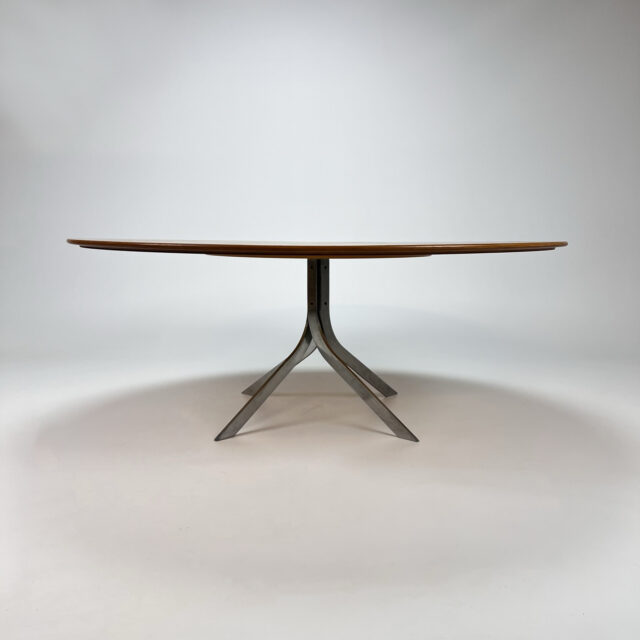 Round Dutch Design Coffee Table, 1990s