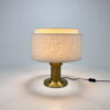 Mid Century Brass Table Lamp, 1970s