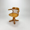 Bentwood desk chair By Zpm radomsko, 1950s