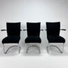 Set of 3 armchairs by Gebroeders de Wit, model 7018, 1950s