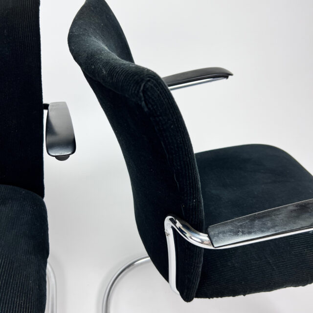 Set of 3 armchairs by Gebroeders de Wit, model 7018, 1950s