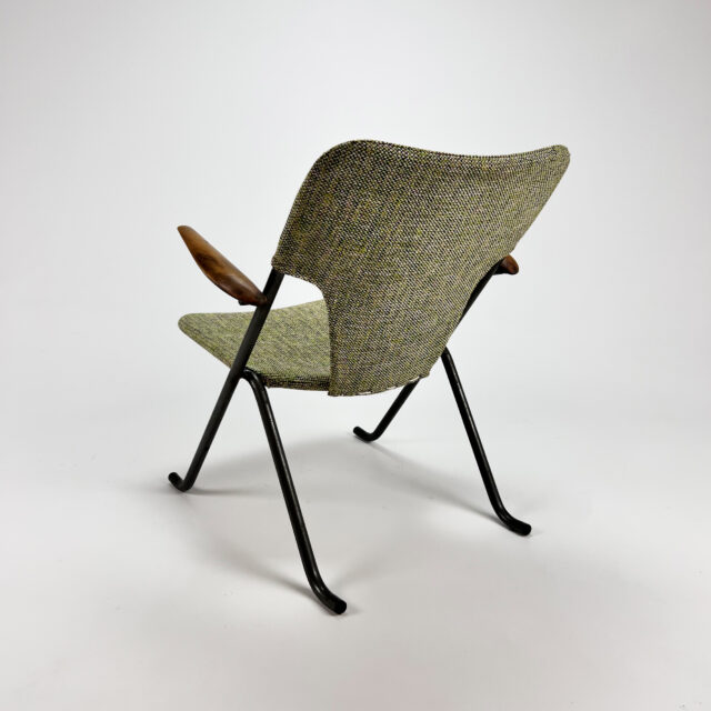 Mid Century Minimalist "Gåsen" Lounge Chair by Herman Persson, 1950s