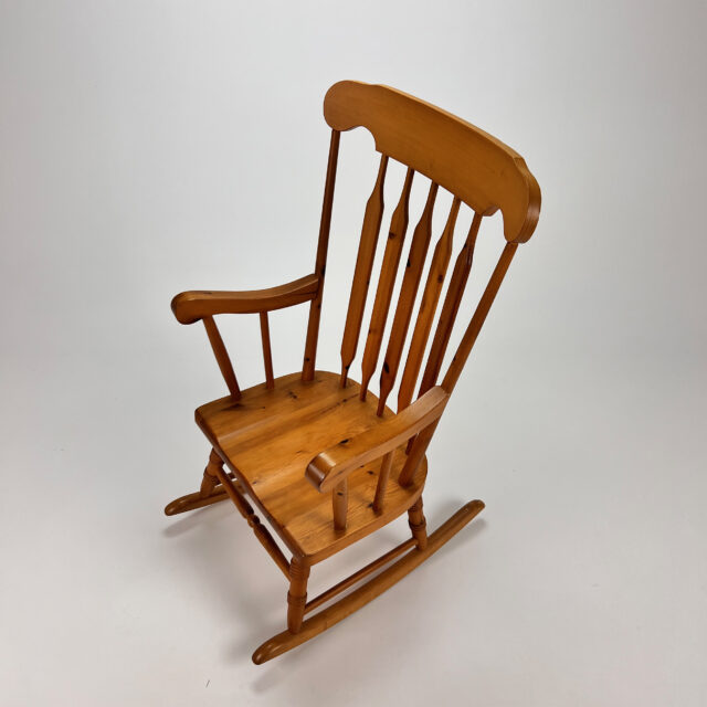 Pine Rocking Chair, Sweden, 1950s