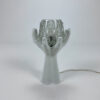 Ceramic Hands Table Lamp, 1990s