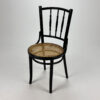 Romanian Cane and Birch Bentwood Chair, 1960s