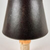 Mid Century Travertine and Brass table lamp, 1960s