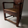 19th Century Antique Oak armchairs, 1800s