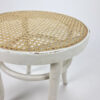 Cane and Bentwood Austria Stool, 1940s