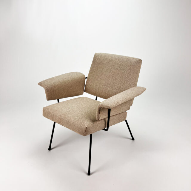 Mid Century Dutch Design Lounge Chair by Rudolf Wolf for Elsrijk, 1950
