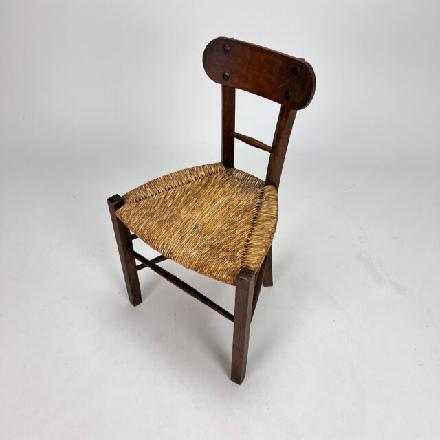 Dutch Rustic Side Chair, 1900s