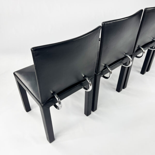 Set of 4 Arcara Chairs by Paolo Piva for B&B Italia, 1980s