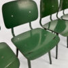 Set of 4 Vintage Revolt Chairs by Friso Kramer for Ahrend de Cirkel, Netherlands, 1950