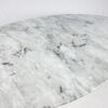 Vintage Italian Large Oval Marble Dining Table, 1960s