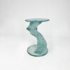 Ravello Spiral Glass Side Table, 1980s
