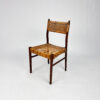 Danish Teak and Papercord Side Chair, 1960s