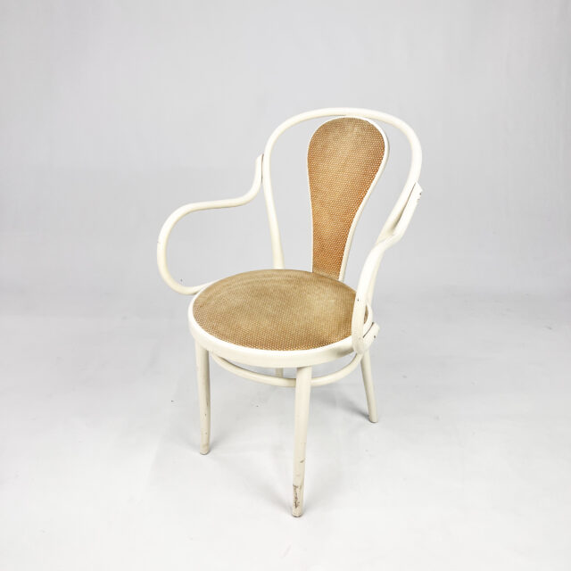 Mid Century Bentwood Armchair made in Romania, 1950s