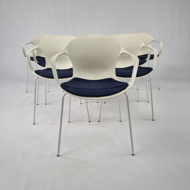 Set of 8 NAP Chair by Kasper Salto for Fritz Hansen, 2011