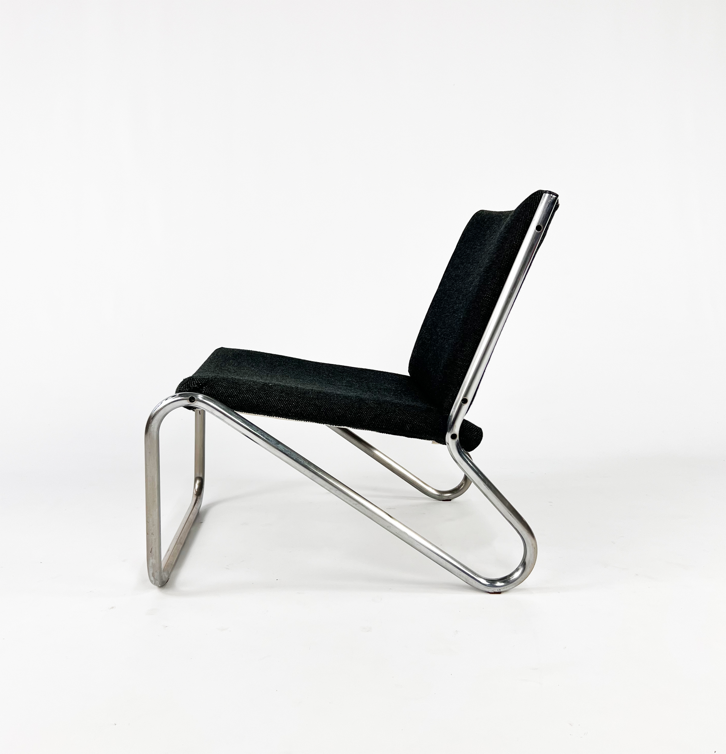 Vintage Tubular Steel Design Chair, 1970s