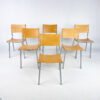 Set of 6 Dining Chairs by Ruud Jan Kokke for Harvink, 1990s