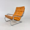 Vintage Lounge Chair with Cognac Leather, Denmark, 1950s
