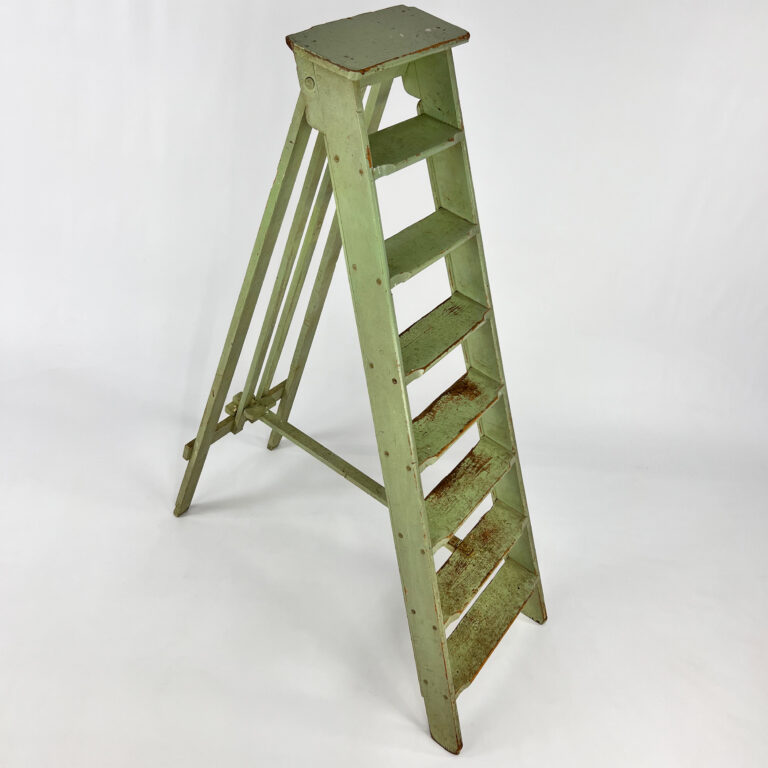 Original Vintage Brocante Ladder, France, 1960s