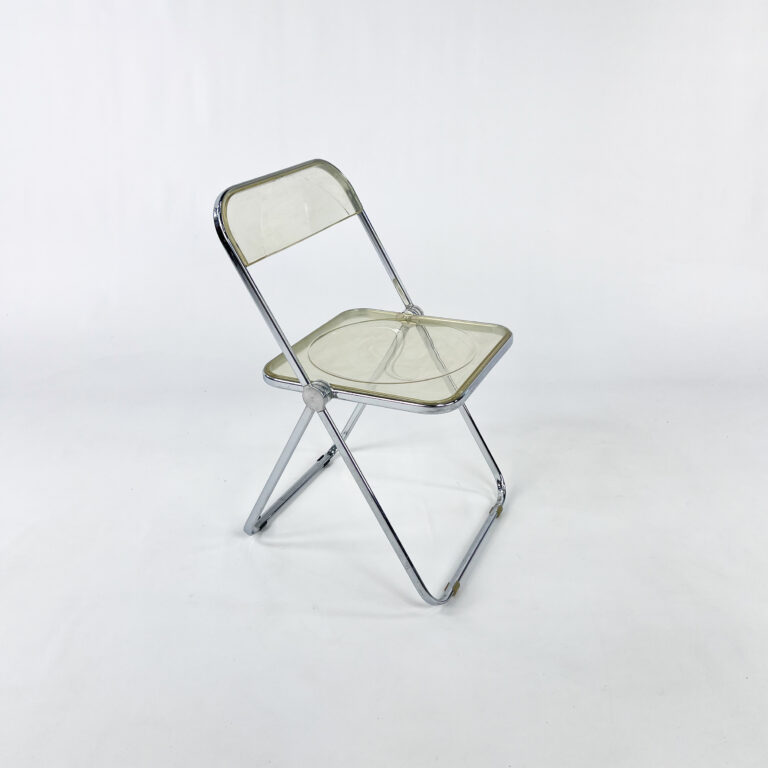 Vintage Plia Folding Chair by Giancarlo Piretti for Castelli, 1970s
