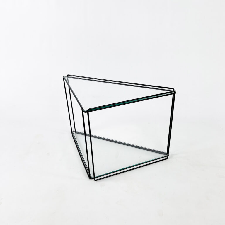 Postmodern Triangular Side Table 'Isocele' by Max Sauze for Atrow, 1960s