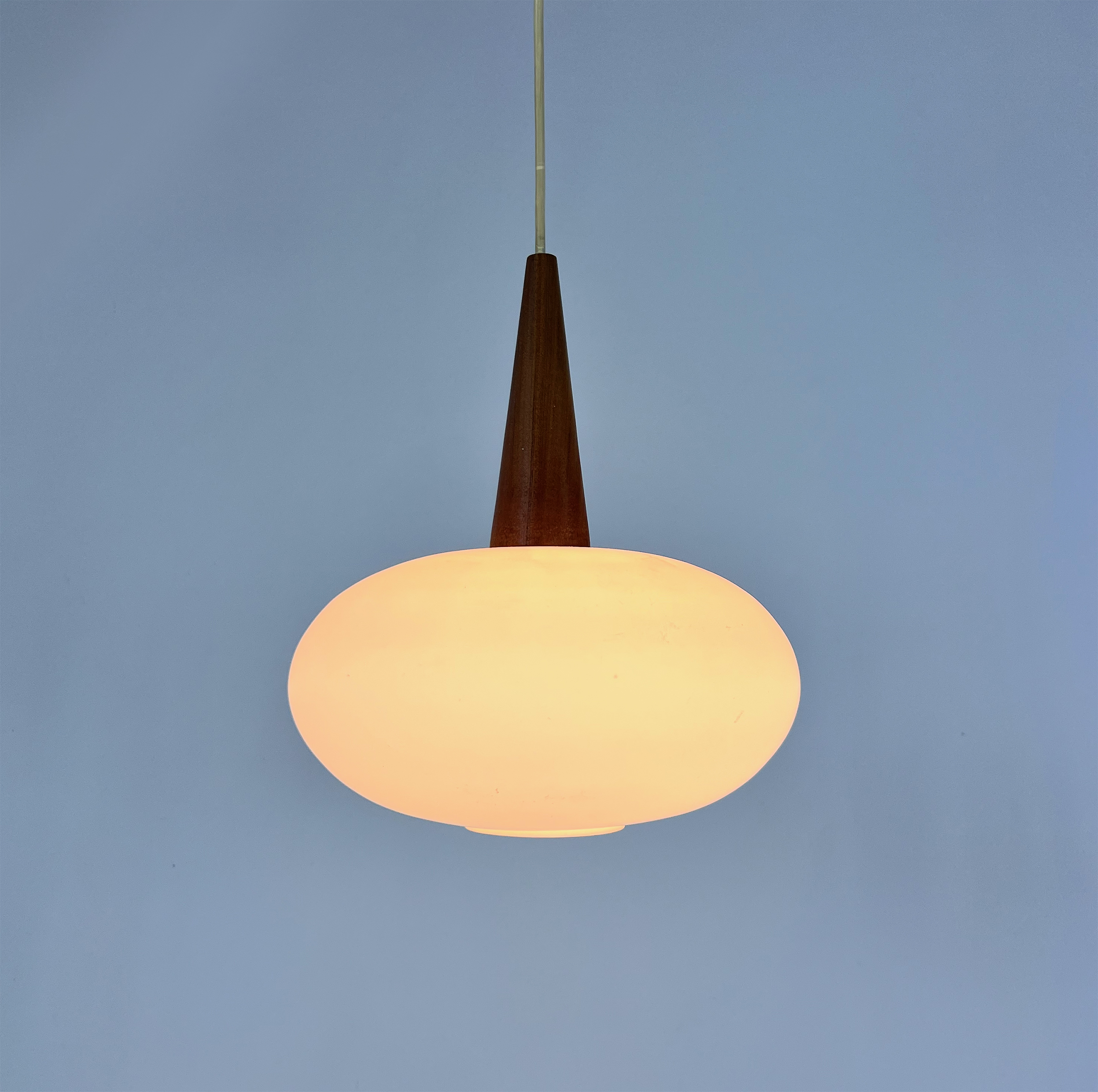 Vintage NG74 30 Pendant Lamp by Louis Kalff for Philips, 1950s