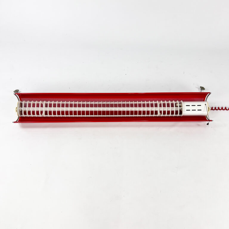 Postmodern Red TL Design Lamp, 1980s