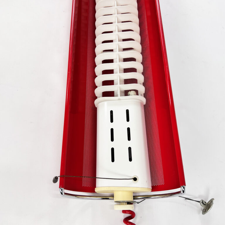 Postmodern Red TL Design Lamp, 1980s