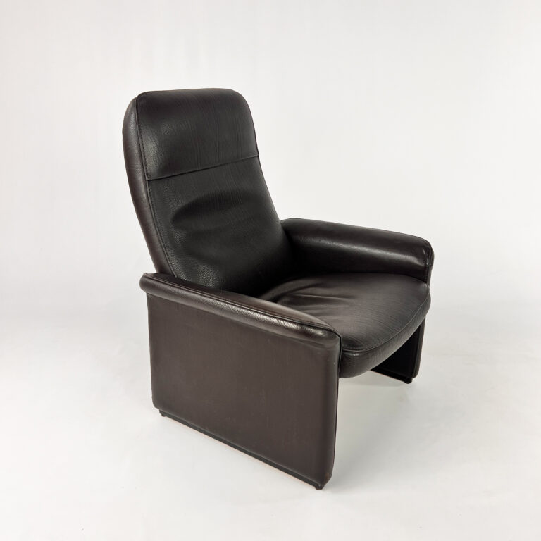 DS50 Brown Leather Lounge Chair from De Sede, 1980s