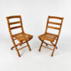 Set of 2 French Folding Chairs by Grange, 1960s